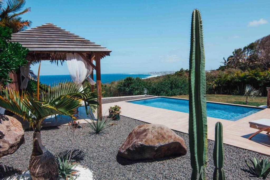 Villa Manika Vue Mer Le Moule Esterno foto
