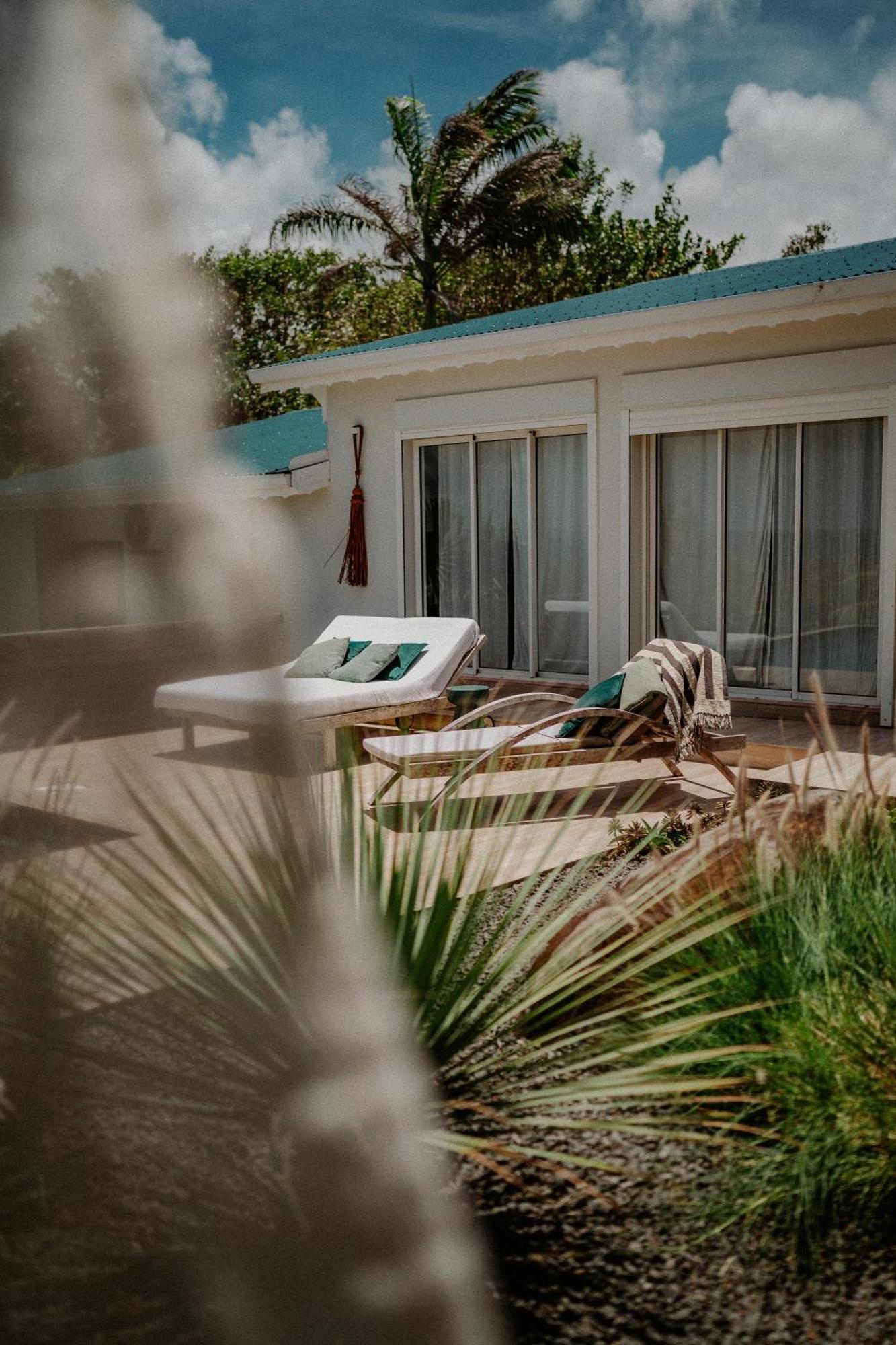 Villa Manika Vue Mer Le Moule Esterno foto