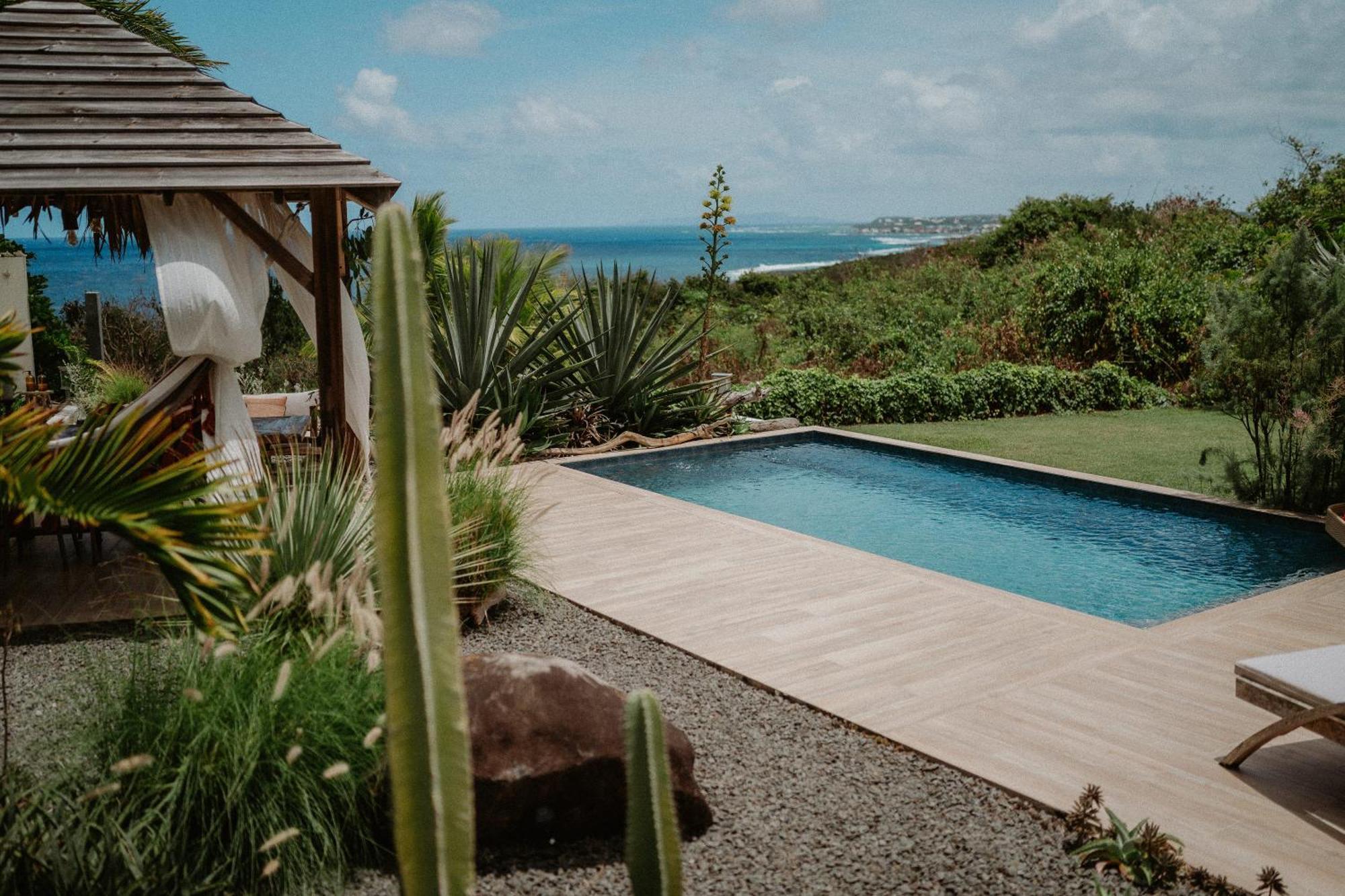 Villa Manika Vue Mer Le Moule Esterno foto