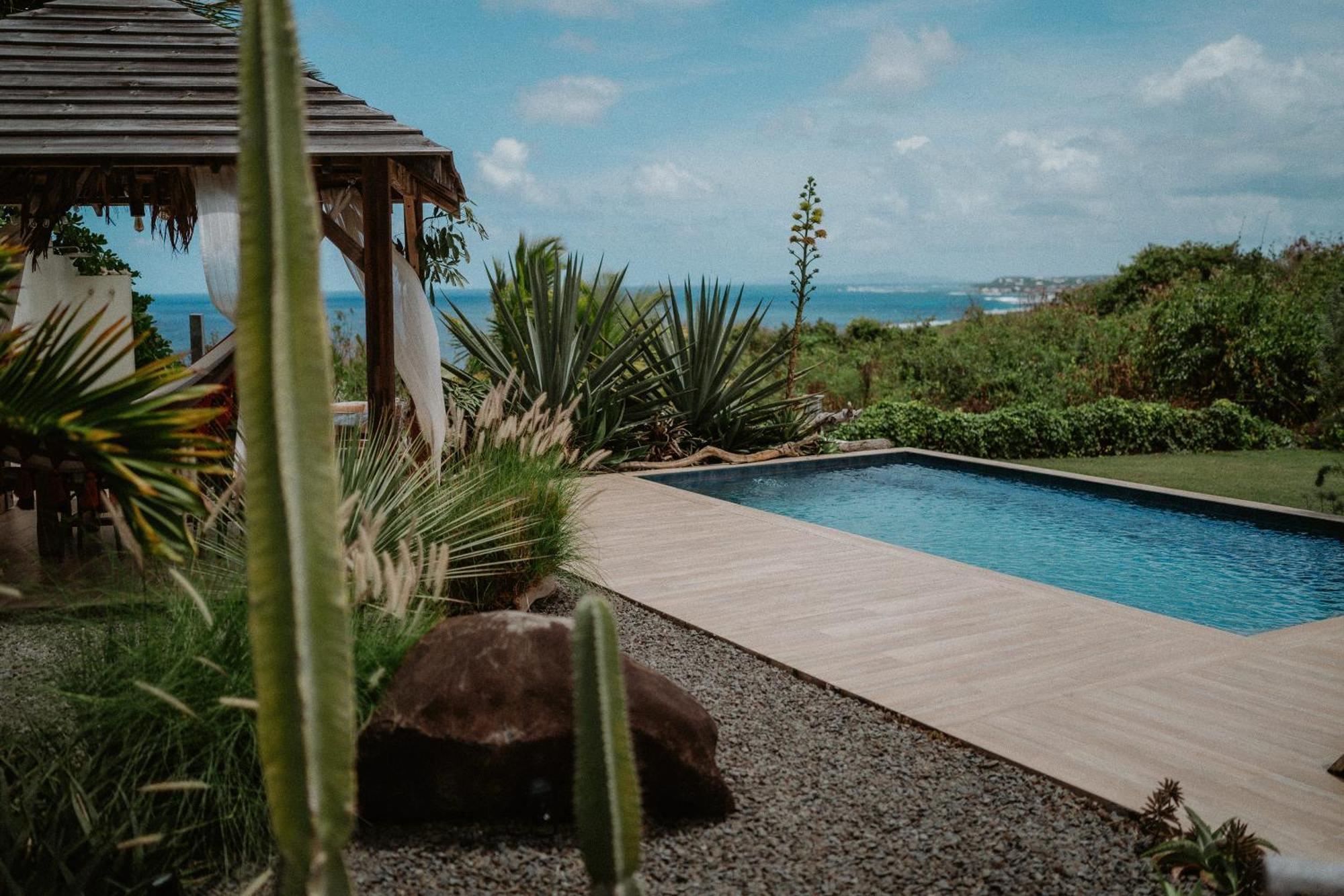 Villa Manika Vue Mer Le Moule Esterno foto