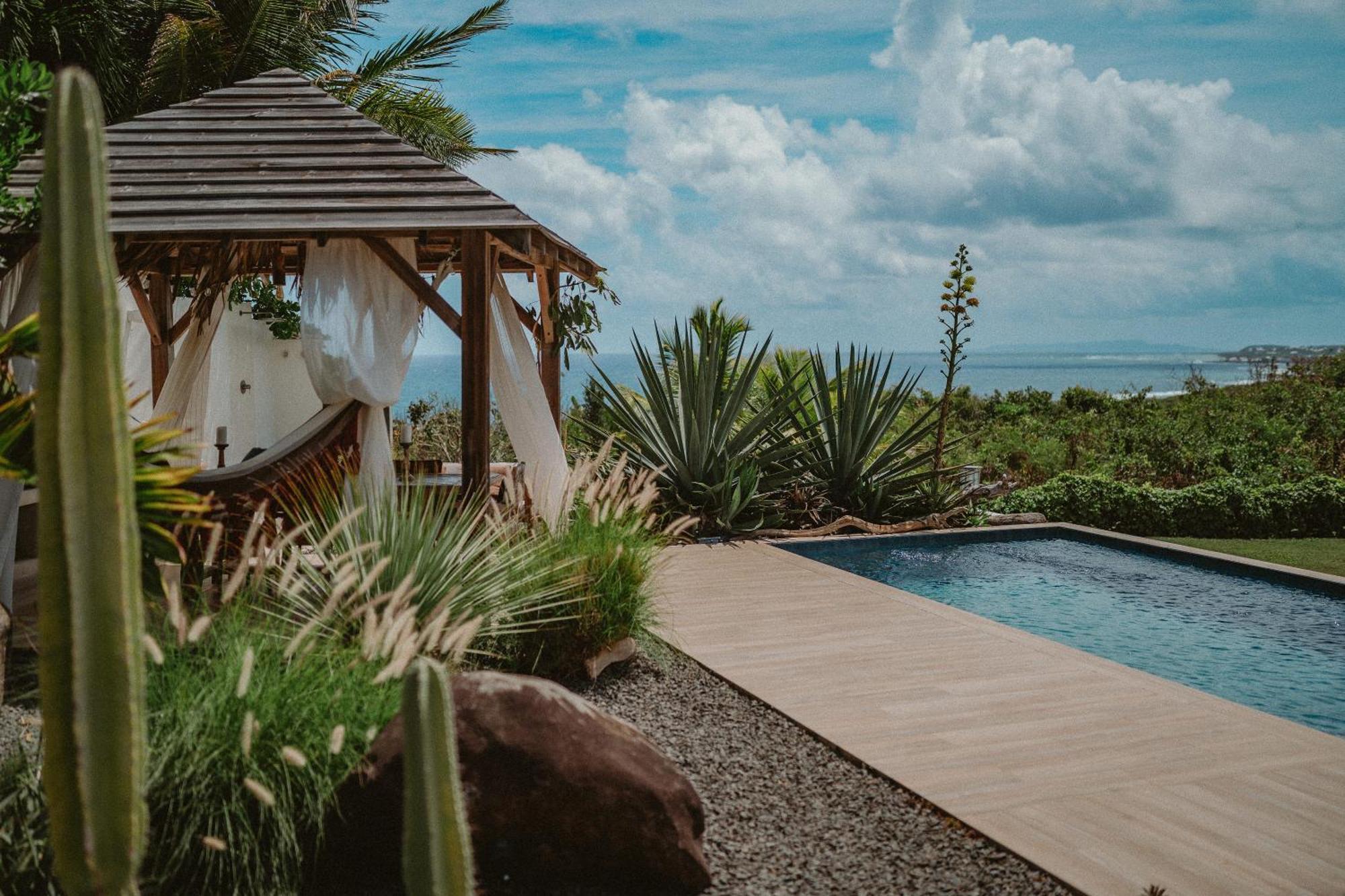 Villa Manika Vue Mer Le Moule Esterno foto