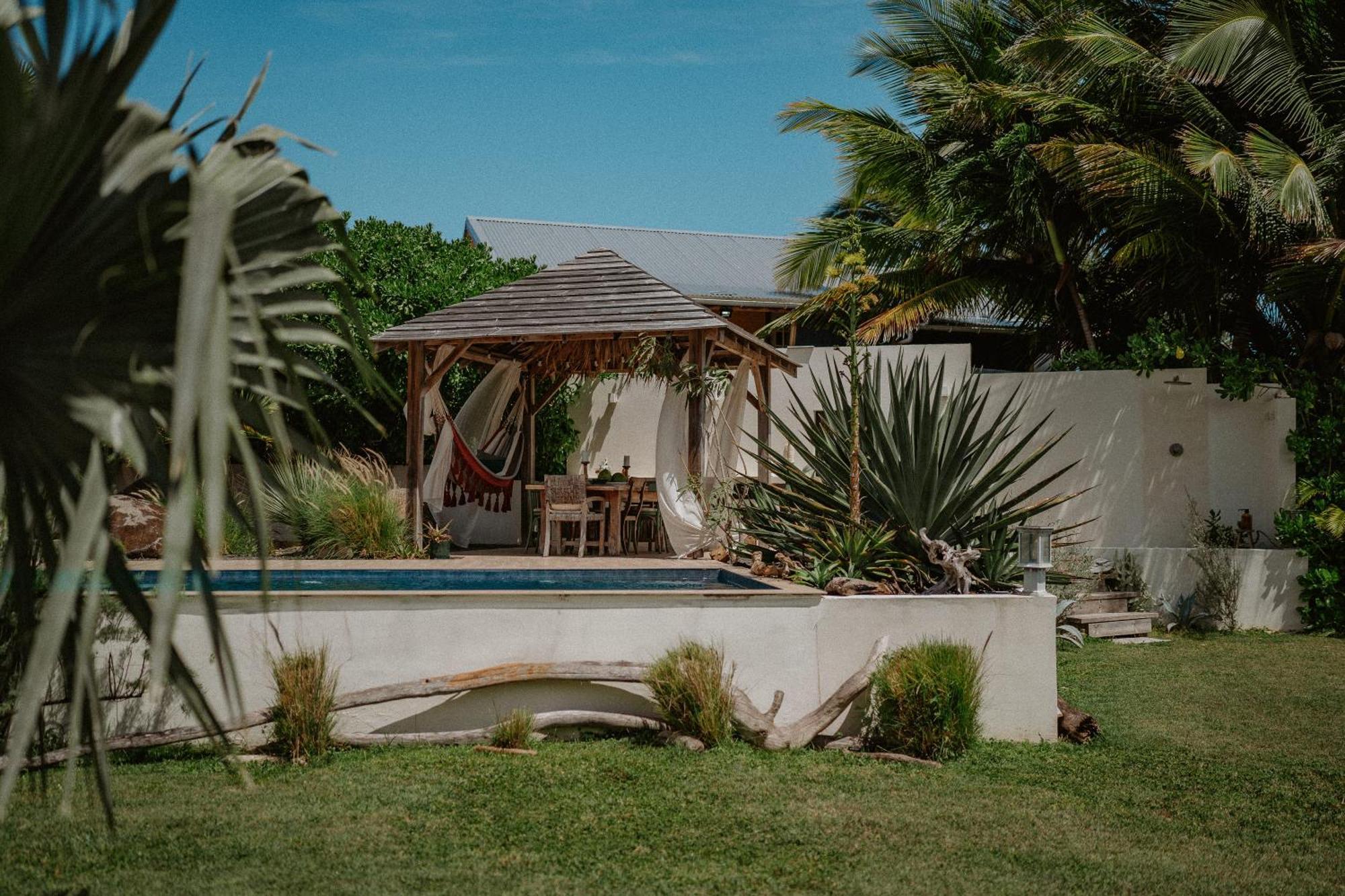 Villa Manika Vue Mer Le Moule Esterno foto
